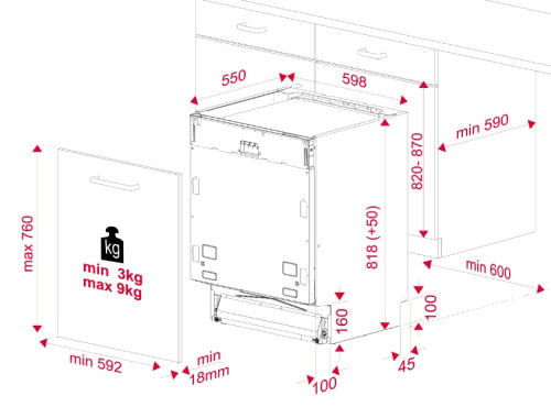 Встраиваемая посудомоечная машина Teka (Тека) DFI 46950