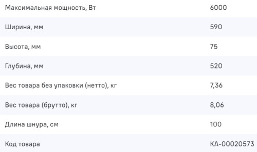 Электрическая варочная панель MAUNFELD (Маунфилд) CVCE594MBK2