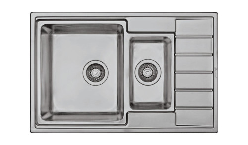 Кухонная мойка Seaman Eco Roma SMR-7850B Без отверстий