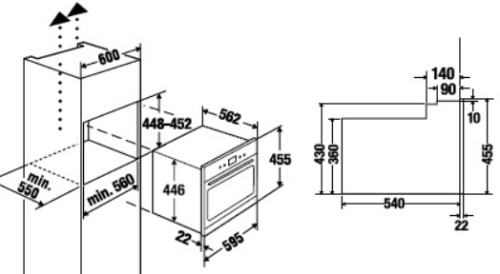 Электрический духовой шкаф Kuppersbusch (Купперсбуш) EEBK 6260.0 JX1