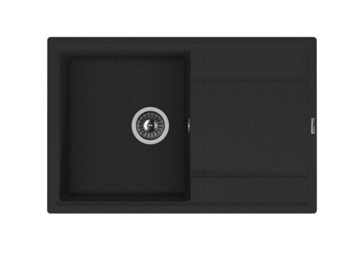 Кухонная мойка Florentina (Флорентина) Липси 780, черный