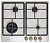 Газовая варочная панель Korting (Кёртинг) HG 655 CTGRI