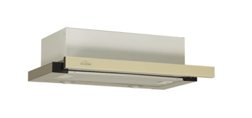 Вытяжка Elikor (Эликор) Интегра Glass 50 нерж/бежевое стекло