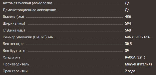 Встраиваемый винный шкаф Meyvel (Мейвел) MV22-KSB1