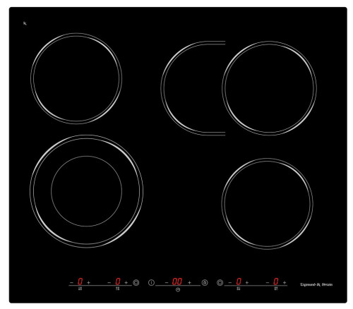 Электрическая варочная панель Zigmund-Shtain (Зигмунд-Штайн) CNS 259.60 BX