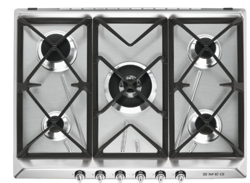 Газовая варочная панель Smeg (Смег) SR975XGH