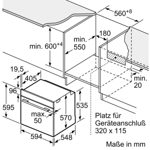 Электрический духовой шкаф Siemens (Сименс) HB213ABS0