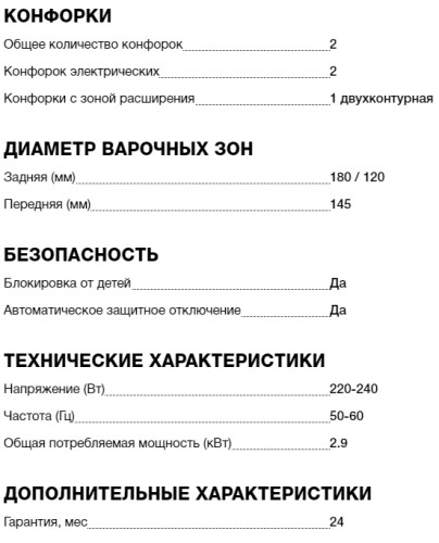 Электрическая варочная панель Teka (Тека) TR 3220