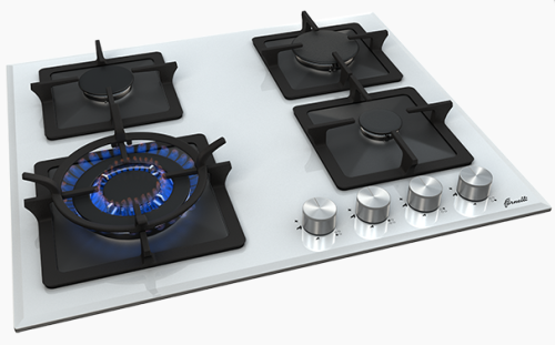 Газовая варочная панель Fornelli (Форнелли) PGT 60 CALORE WH