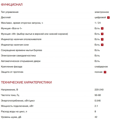 Встраиваемая посудомоечная машина Kuppersberg (Купперсберг) GIM 4595