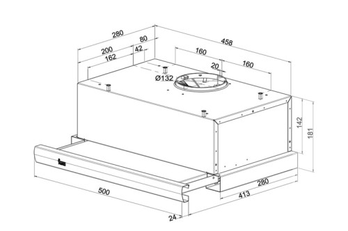 Вытяжка Teka (Тека) TL1-52
