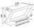 Вытяжка Falmec (Фалмек) Quasar Glass White 80 Вытяжка Falmec (Фалмек) Quasar Glass White 80