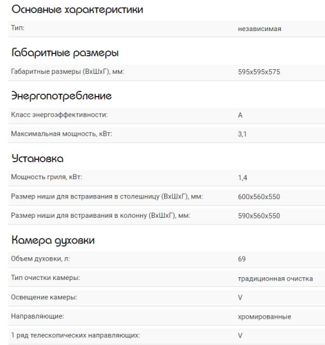 Электрический духовой шкаф Schaub Lorenz (Шауб Лоренц) SLB EE6923