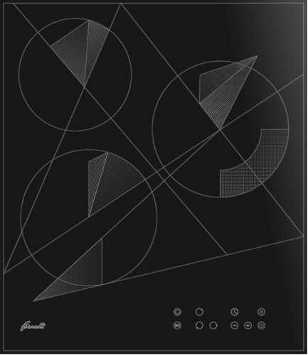 Электрическая варочная панель Fornelli (Форнелли) PVA 45 FIDATO BL + ВИДЕО О ТОВАРЕ