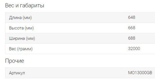 Электрический духовой шкаф Midea (Мидея) MO13000GB
