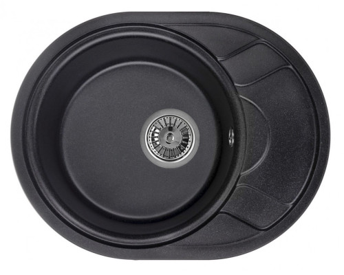 Кухонная мойка Granula (Гранула) GR-5802 шварц