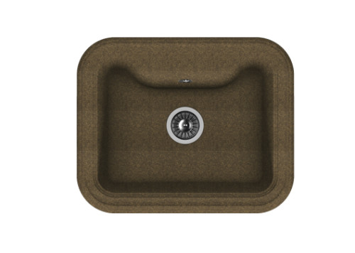 Кухонная мойка Florentina (Флорентина) Крит 630, коричневый