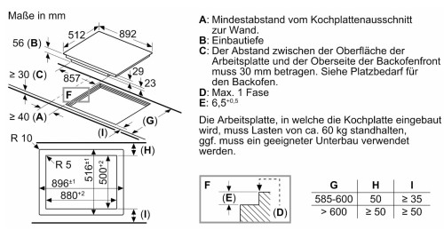 Индукционная варочная панель Bosch (Бош) PXV901DV1E