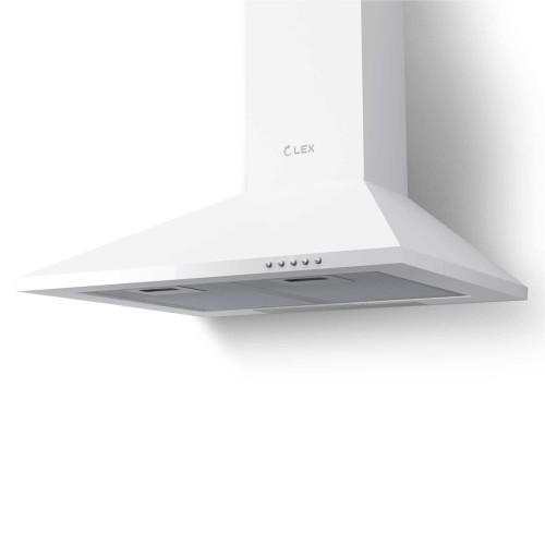 Вытяжка Lex BASIC 500 White + видео о товаре