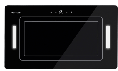 Встраиваемая вытяжка Weissgauff (Вайсгауф) Aura 850 BL