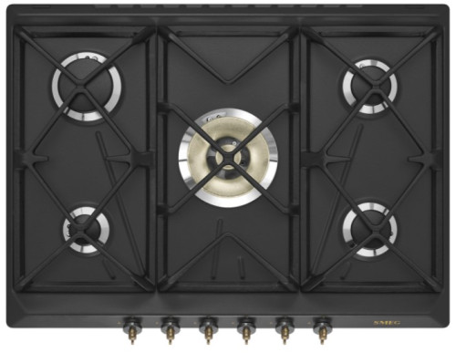 Газовая варочная панель Smeg (Смег) SRV876AOGH