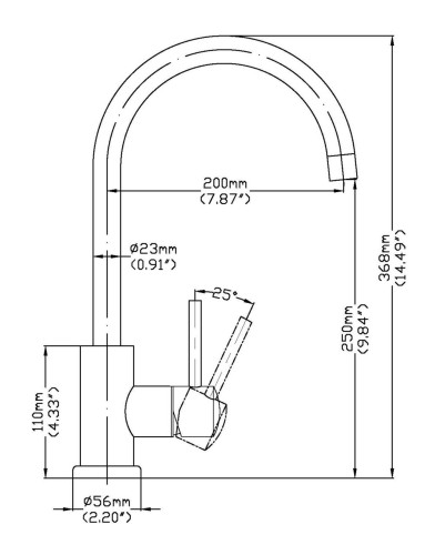 Смеситель Seaman Eco Koblenz SSN-2060