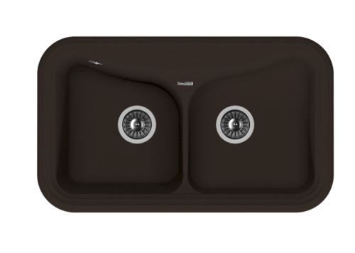 Кухонная мойка Florentina (Флорентина) Крит 860, мокко