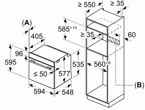 Электрический духовой шкаф NEFF (Нефф) B6CCH7AN0