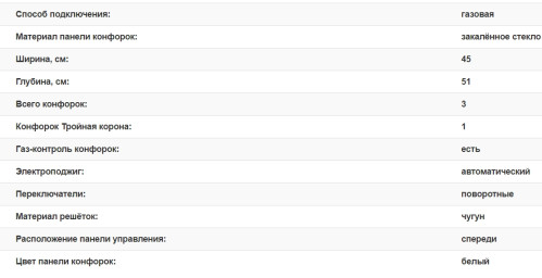 Газовая варочная панель Weissgauff (Вайсгауф) HGG 451 WGh