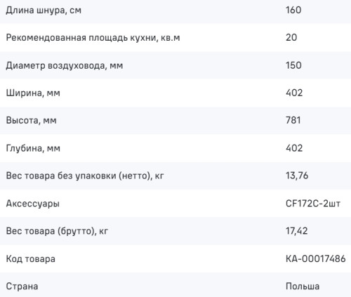 Вытяжка MAUNFELD (Маунфилд) Bath 401 медный