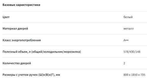 Холодильник Sharp (Шарп) SJXE59PMWH
