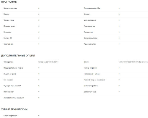 Стиральная машина LG (ЛДжи) F4M5VS4WP