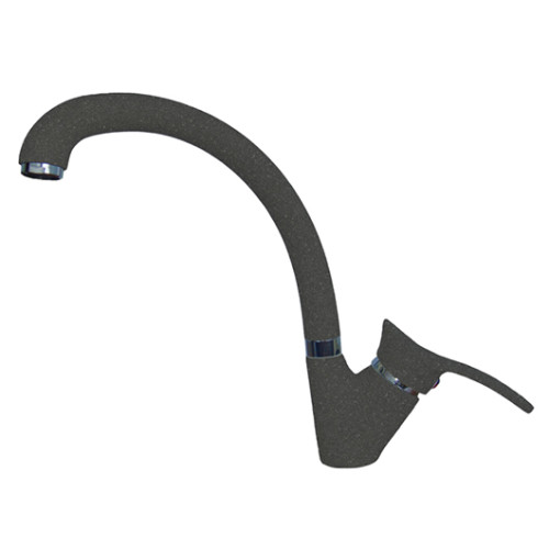 Смеситель FL-03 Омега, цвет черный