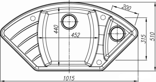 Кухонная мойка Dr.Gans (Доктор Ганс) Габи, дюна