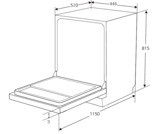 Встраиваемая посудомоечная машина Kuppersberg (Купперсберг) GIM 4578