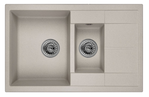 Кухонная мойка Granula (Гранула) GR-7802 bt, базальт