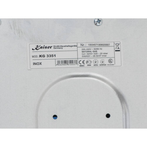 Газовая варочная панель Kaiser (Кайзер) KG 3351