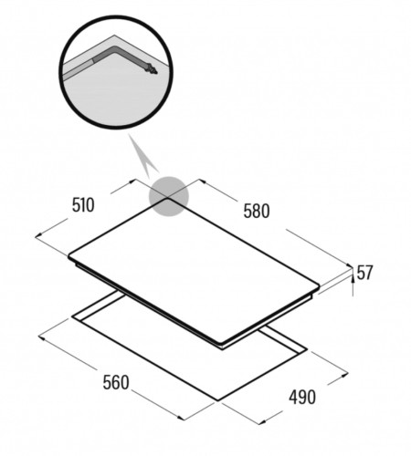 Газовая варочная панель Cata (Ката) RGI 6031 WH