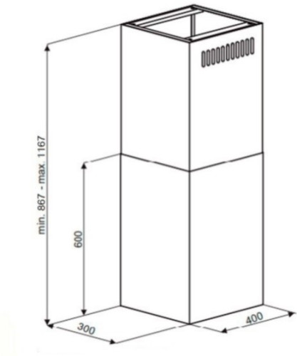 Вытяжка MAUNFELD (Маунфилд) Bath Isla 402 золотой