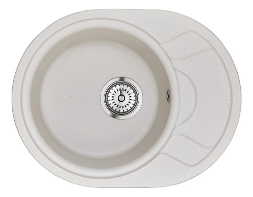 Кухонная мойка Granula (Гранула) GR-5802 wh, арктик