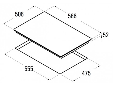 Газовая варочная панель Cata (Ката) LXB 631 A (Cast Iron)