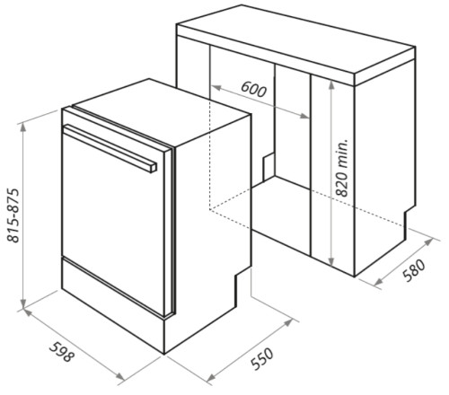 Встраиваемая посудомоечная машина MAUNFELD (Маунфилд) MLP-12SR