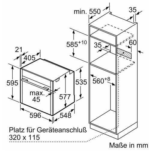 Электрический духовой шкаф NEFF (Нефф) B45FS24N0
