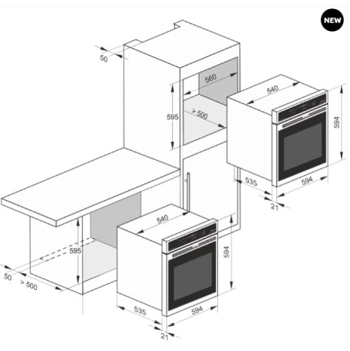Электрический духовой шкаф Kaiser (Кайзер) EH 6310