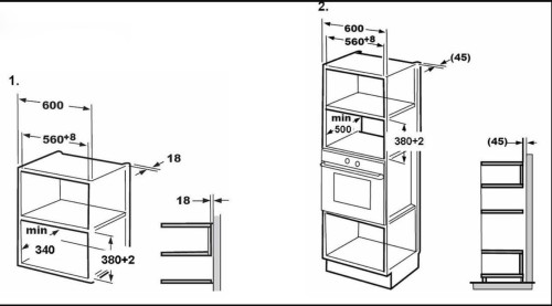 Встраиваемая микроволновая печь Weissgauff (Вайсгауф) HMT-202