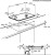 Газовая варочная панель Electrolux (Электролюкс) GPE 363 RBB
