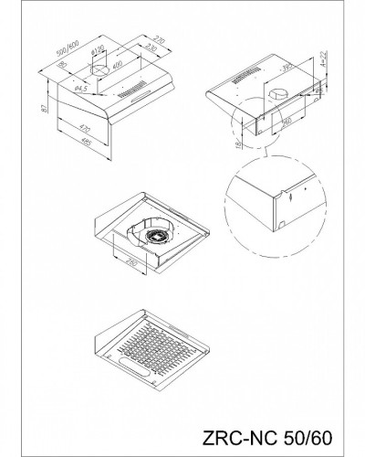 Вытяжка MAUNFELD (Маунфилд) MPA 60 нержавейка