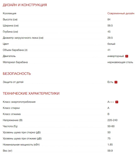 Стиральная машина Kuppersberg (Купперсберг) WM 411 W