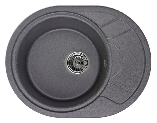 Кухонная мойка Granula (Гранула) GR-5802 gr, графит