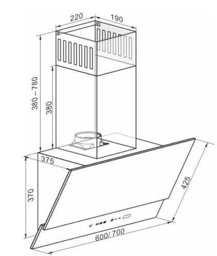 Вытяжка Kaiser (Кайзер) АТ 6410 FR Eco
